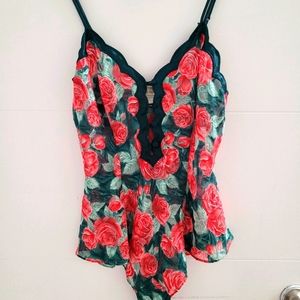 Vintage Victoria's Secret Lingerie Romper